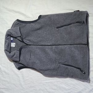 Columbia Men's Gray Fleece Vest - Zippered Outdoor Layer